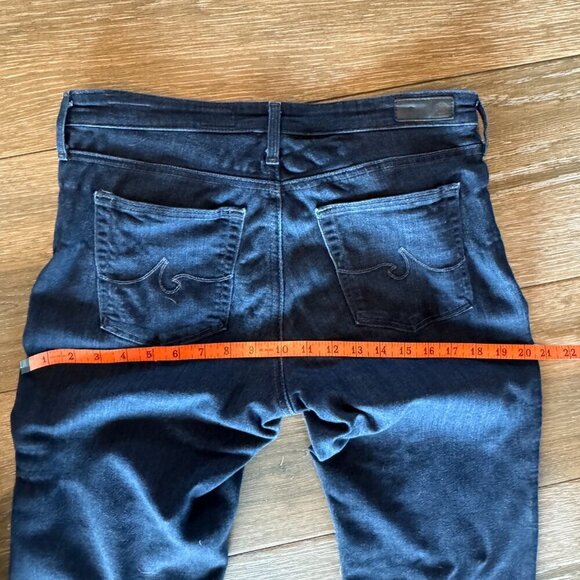 AG Adiano Goldschmied The Angel Bootcut dark wash jeans size 28R - Picture 10 of 12